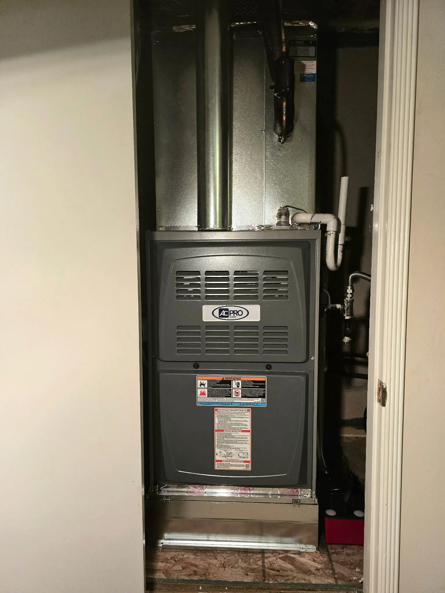 Heating system repair