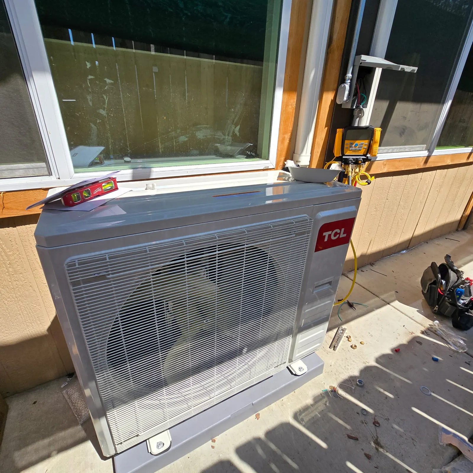 Ductless mini-split system
